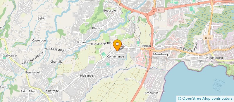 localisation de l'entreprise GPS FINANCE 2049  BAIE-MAHAULT