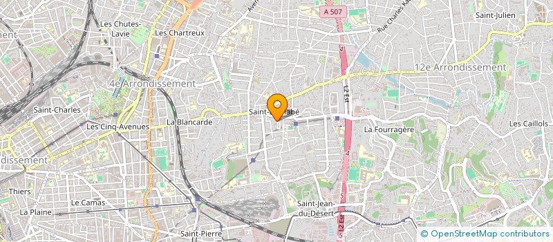 localisation de l'entreprise GPS GLOBAL PRODUCTS SOURCING à MARSEILLE