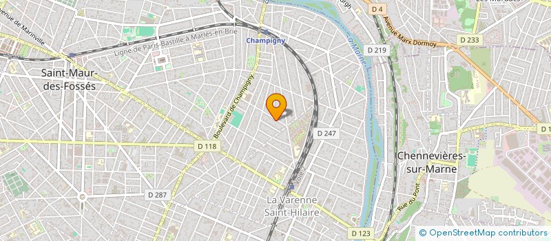 localisation de l'entreprise GPS II à SAINT-MAUR-DES-FOSSES