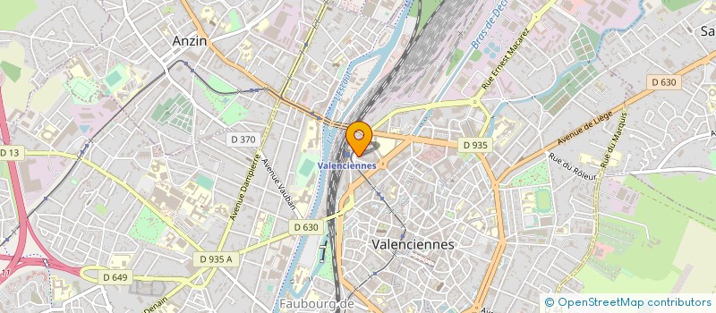 localisation de l'entreprise GPS-VALENCIENNES  VALENCIENNES