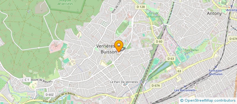 localisation de l'entreprise GPS2 à VERRIERES-LE-BUISSON