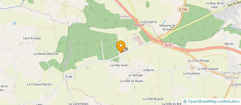 localisation de l'entreprise GPSE  SAINT JOUAN DE L'ISLE