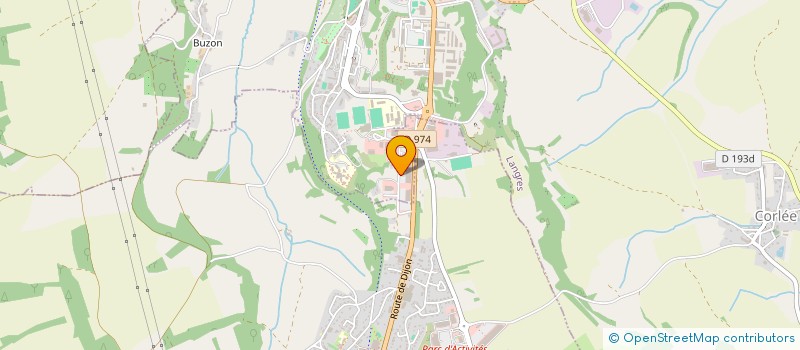 localisation de l'entreprise GPSI SECURITE GARDIENNAGE PROTECTION SURVEILLANCE INTERVENTION à LANGRES