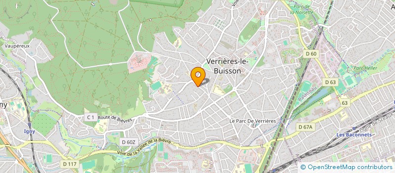 localisation de l'entreprise GPSL à VERRIERES-LE-BUISSON
