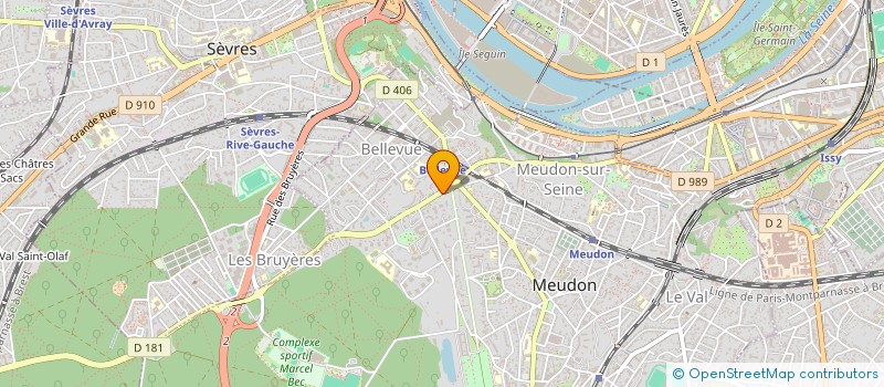 localisation de l'entreprise GPSO SERVICES à MEUDON