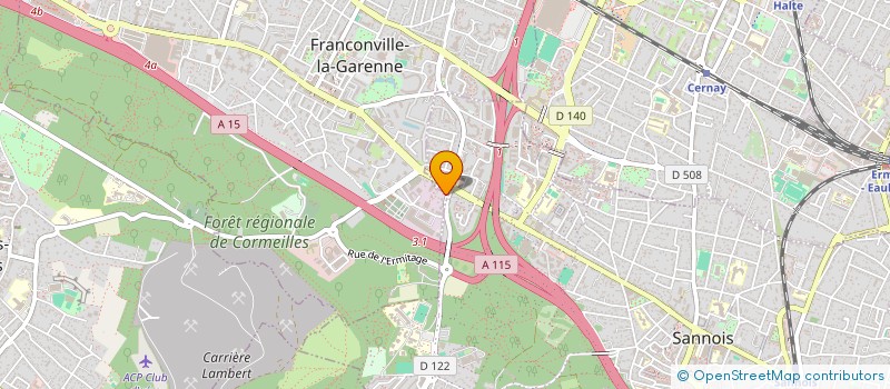 localisation de l'entreprise GPSP  FRANCONVILLE LA GARENNE