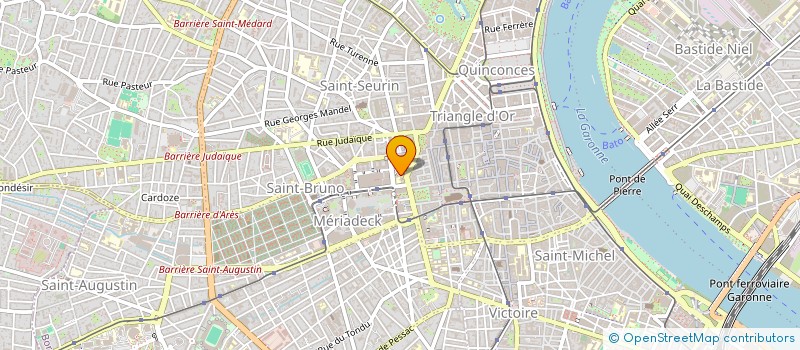 localisation de l'entreprise GPT ACADEM CONSEILLERS ENSEIGNEM TECHNOL  BORDEAUX