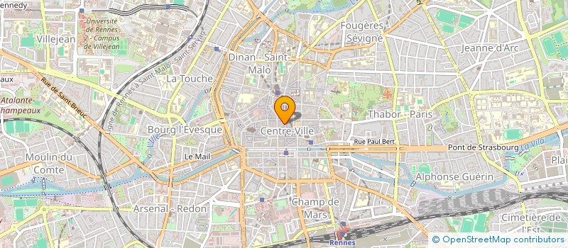 localisation de l'entreprise GPT ACHAT COMITE ENTREPR MUTUELLE ASS  RENNES