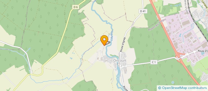 localisation de l'entreprise GPT ACHATS BOULANGERS-PATISSIERS VOSGES à THAON-LES-VOSGES
