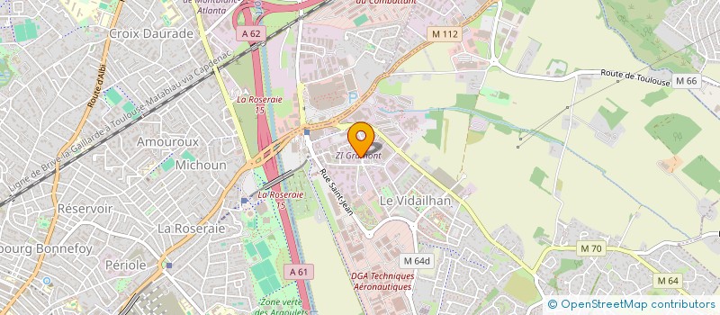 localisation de l'entreprise GPT ACTION PROTECTION ST MICHEL PROTEC..  BALMA