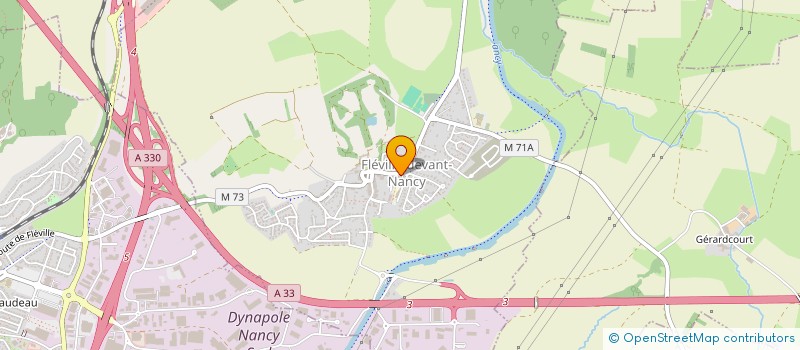 localisation de l'entreprise GPT ACTION SOCIA PERSO COMMUNAL FLEVILLE  FLEVILLE-DEVANT-NANCY