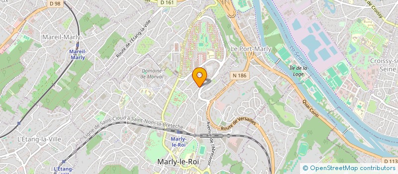 localisation de l'entreprise GPT ASS REGIONALES OCTANT à MARLY-LE-ROI