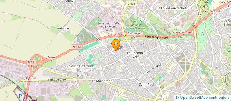 localisation de l'entreprise GPT AUTONOME DES REPRESENT PARENTS ELEVE à CAEN