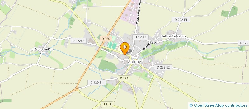 localisation de l'entreprise GPT CANTONAL DE DEVELOPPEMENT AGRICOLE  AULNAY