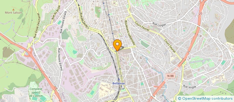 localisation de l'entreprise GPT COMMERCANT CTRE COMMERCIAL CTRE DEUX  SAINT-ETIENNE