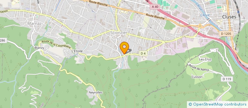 localisation de l'entreprise GPT COMMUNAUTE PASTORALE D'AUFFERAAN  SCIONZIER