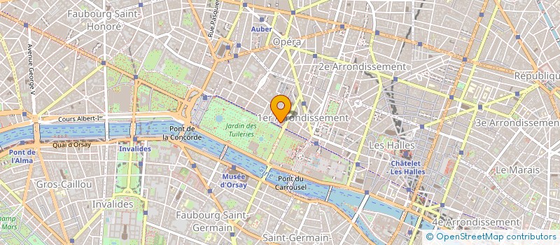 localisation de l'entreprise GPT CONFEDERATION CGA à PARIS