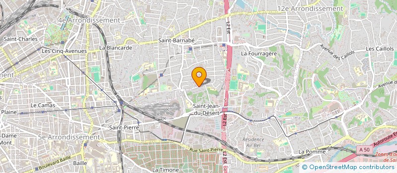 localisation de l'entreprise GPT D ACTIVITES SERVICES MULTIBAT à MARSEILLE