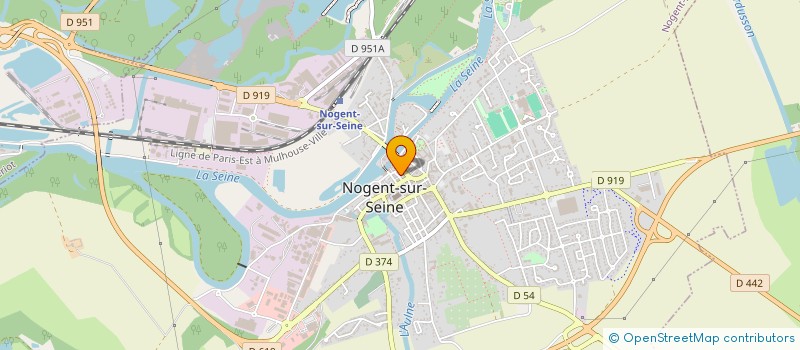 localisation de l'entreprise GPT D EMP DES DONJONS DE LA MADELEINE  TRAINEL