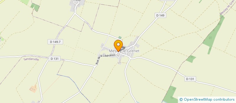 localisation de l'entreprise GPT D EMPL DE BELSA à MESLAY-LE-GRENET
