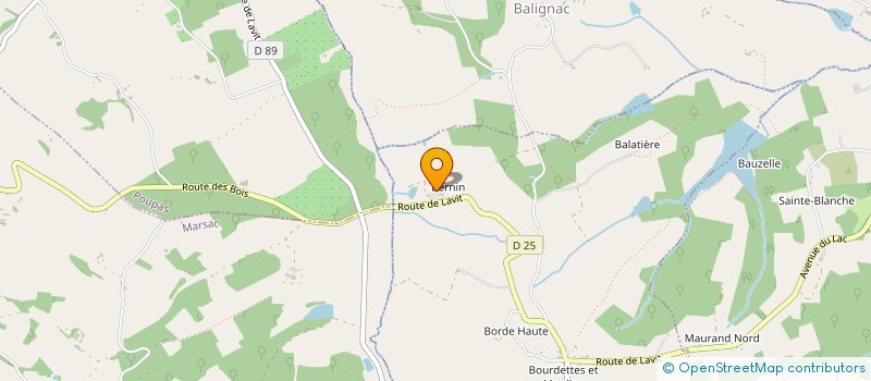 localisation de l'entreprise GPT D'EMPL DE BOSC BERNIN  MONTGAILLARD