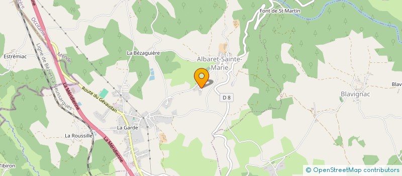 localisation de l'entreprise GPT D EMPLOY MAIN D OEUVRE BRUYERES  LA FAGE-ST-JULIEN