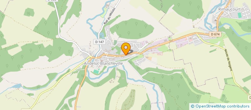 localisation de l'entreprise GPT D EMPLOYEUR DU SAINT MARTIN à ANDELOT-BLANCHEVILLE