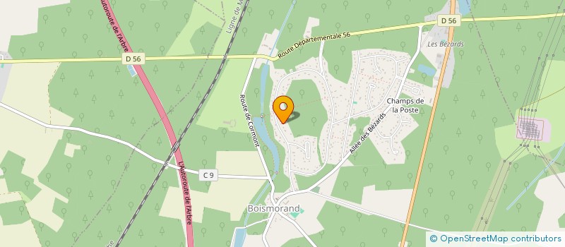 localisation de l'entreprise GPT D EMPLOYEUR JOBAGRI  NOGENT-SUR-VERNISSON