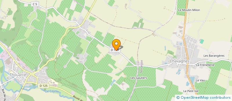 localisation de l'entreprise GPT D EMPLOYEUR LES TROIS TERROIRS à BELLEVIGNE-EN-LAYON