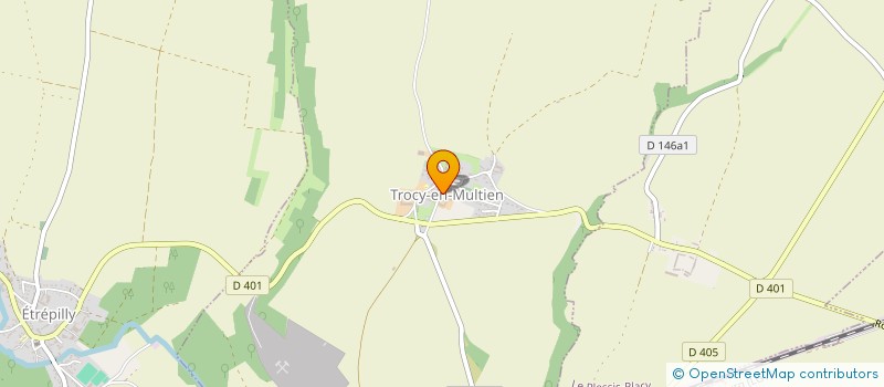 localisation de l'entreprise GPT D EMPLOYEUR ROUSSEAU PERE ET FILS  TROCY-EN-MULTIEN