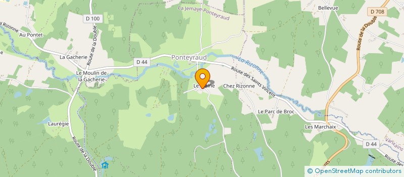 localisation de l'entreprise GPT D'EMPLOYEURS AGRICOLES B.N.  SAINT PRIVAT EN PERIGORD