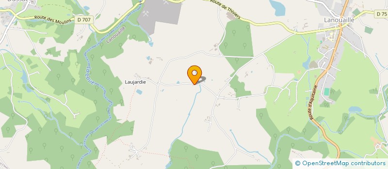 localisation de l'entreprise GPT D'EMPLOYEURS AGRICOLES LA POMELIE  SAVIGNAC-LEDRIER