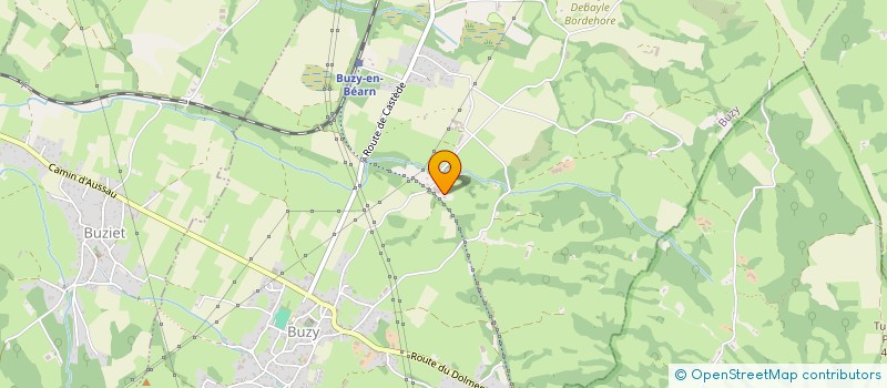 localisation de l'entreprise GPT D'EMPLOYEURS ASPE ET OSSAU  BUZY