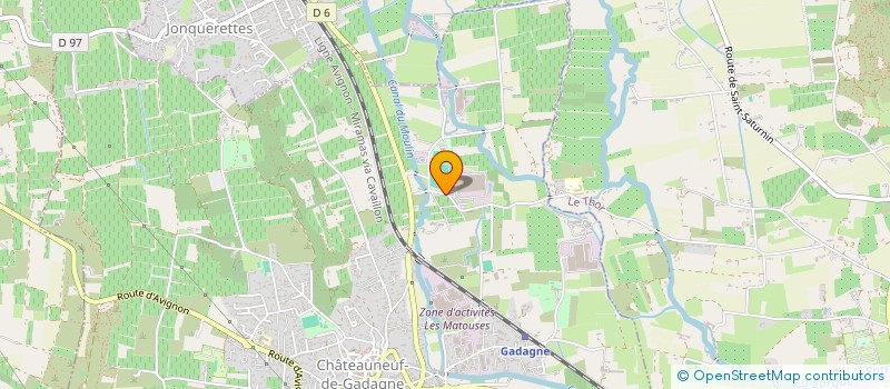 localisation de l'entreprise GPT D EMPLOYEURS CAMPHOUX MATHIEU à CHATEAUNEUF-DE-GADAGNE