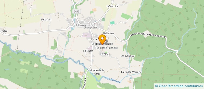 localisation de l'entreprise GPT D EMPLOYEURS DE L ANDAINETTE à DOMFRONT-EN-POIRAIE