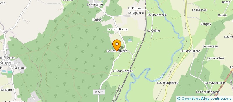 localisation de l'entreprise GPT D'EMPLOYEURS DE LA CHATAIGNERAIE à COUR-MAUGIS SUR HUISNE