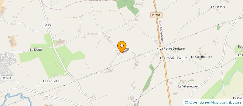localisation de l'entreprise GPT D EMPLOYEURS DE LA MARE RATEL à ANDEL