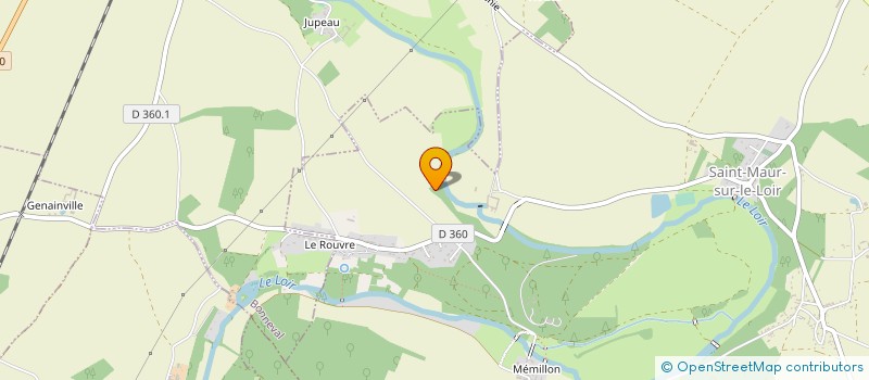 localisation de l'entreprise GPT D'EMPLOYEURS DE MEUVES à SAINT-MAUR-SUR-LE-LOIR