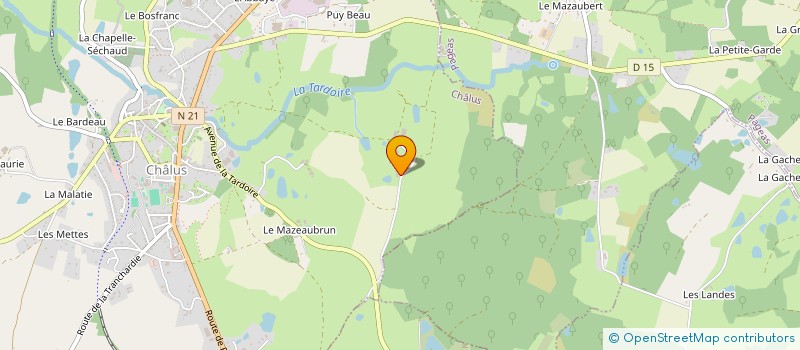 localisation de l'entreprise GPT D EMPLOYEURS DE ST FORTUNAT à LAVIGNAC