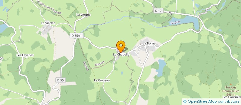 localisation de l'entreprise GPT D EMPLOYEURS DES BOIS DE VEISSE  SAINT-MICHEL-DE-VEISSE
