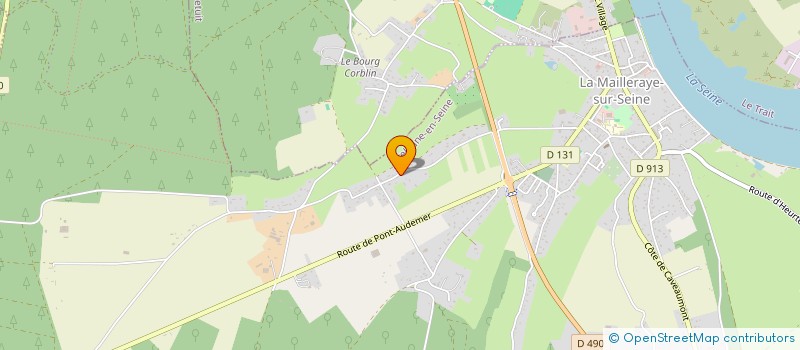 localisation de l'entreprise GPT D EMPLOYEURS DES BOUCLES DE LA SEINE  ARELAUNE-EN-SEINE