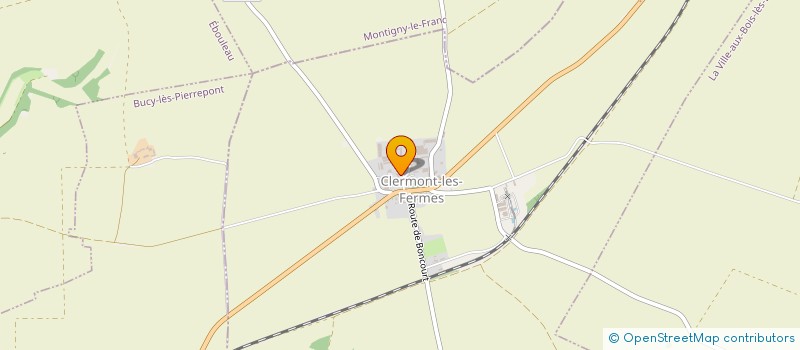 localisation de l'entreprise GPT D'EMPLOYEURS DES CLAIRIERES à CLERMONT-LES-FERMES