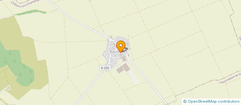 localisation de l'entreprise GPT D EMPLOYEURS DES CROCUS  BACONNES