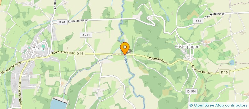 localisation de l'entreprise GPT D EMPLOYEURS DES DEUX LEEZ à GARLIN