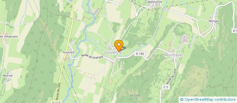 localisation de l'entreprise GPT D EMPLOYEURS DES DEUX VALLEES  VAL SURAN