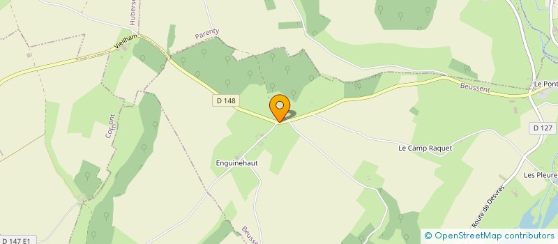 localisation de l'entreprise GPT D'EMPLOYEURS DES MONTS ET VALLEES  BEUSSENT