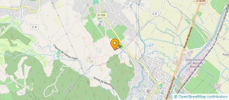 localisation de l'entreprise GPT D EMPLOYEURS DES QUATRE MAINS  PIERREVERT