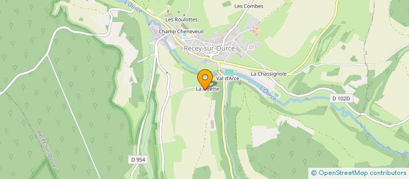 localisation de l'entreprise GPT D'EMPLOYEURS DES TEMPLIERS  BURE-LES-TEMPLIERS
