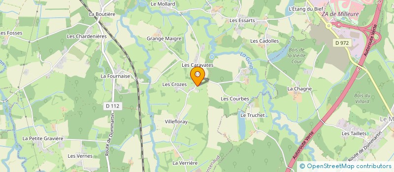 localisation de l'entreprise GPT D'EMPLOYEURS DES VARIGNOLLES  FRONTENAUD