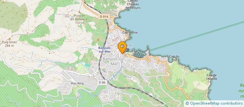 localisation de l'entreprise GPT D'EMPLOYEURS DU CRU BANYULS  BANYULS-SUR-MER